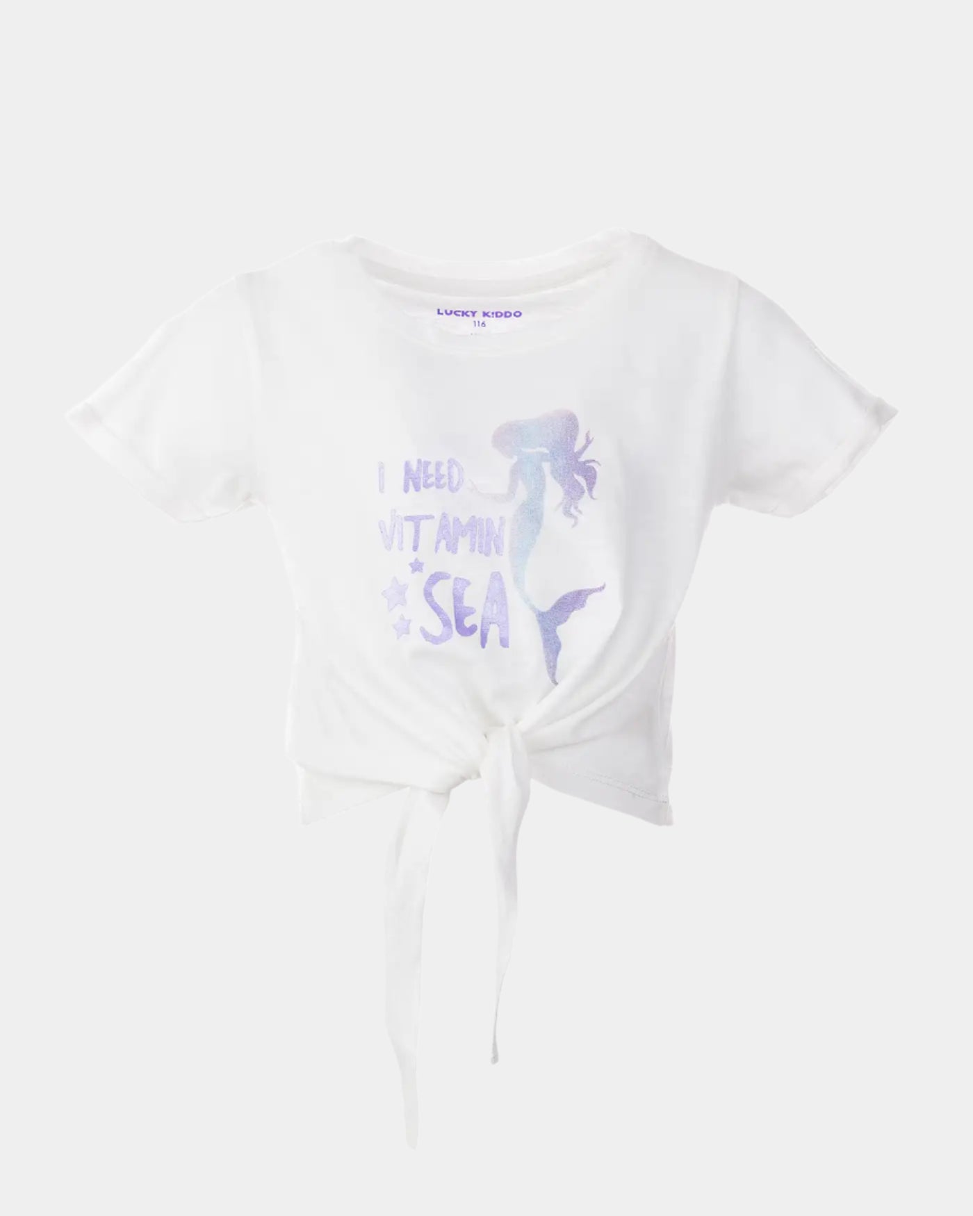 Skraćeni top za djevojčice | White Mermaid