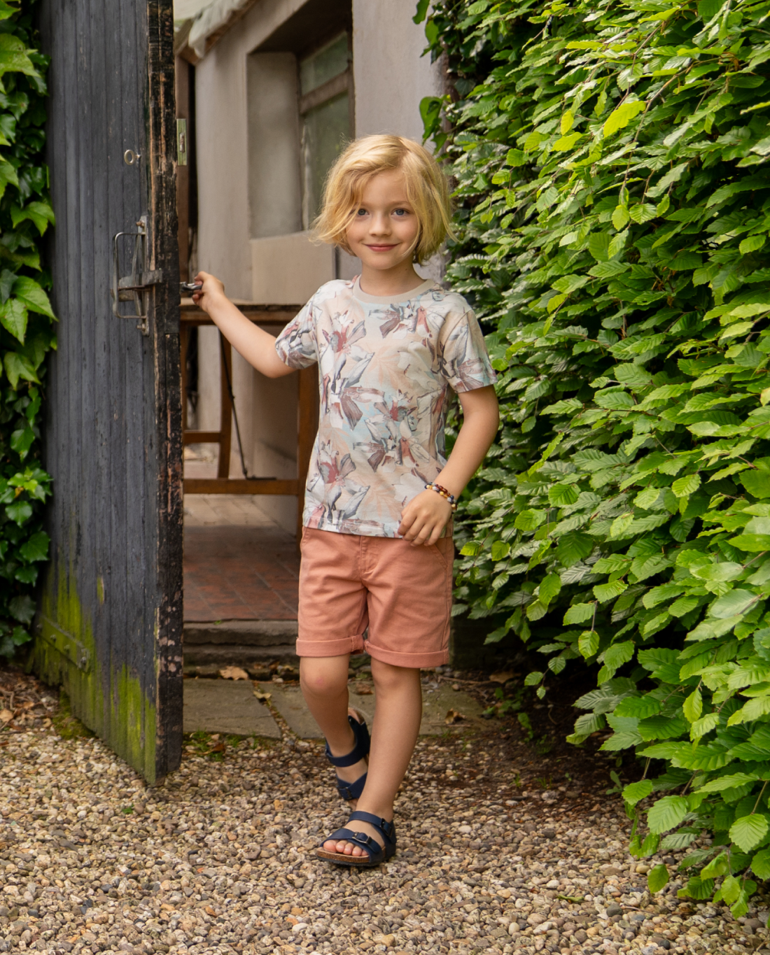 Artisan Beige | Majica kratkih rukava za dječake