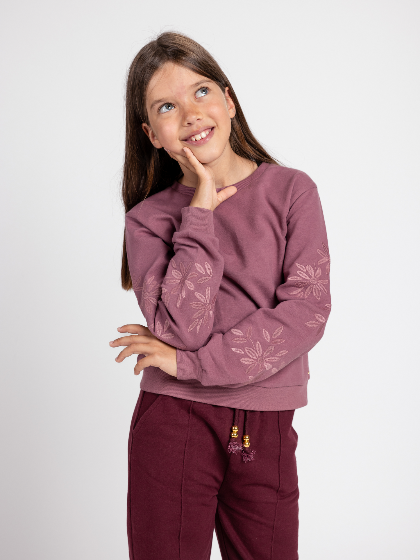 Dusty Pink | Pulover za djevojčice