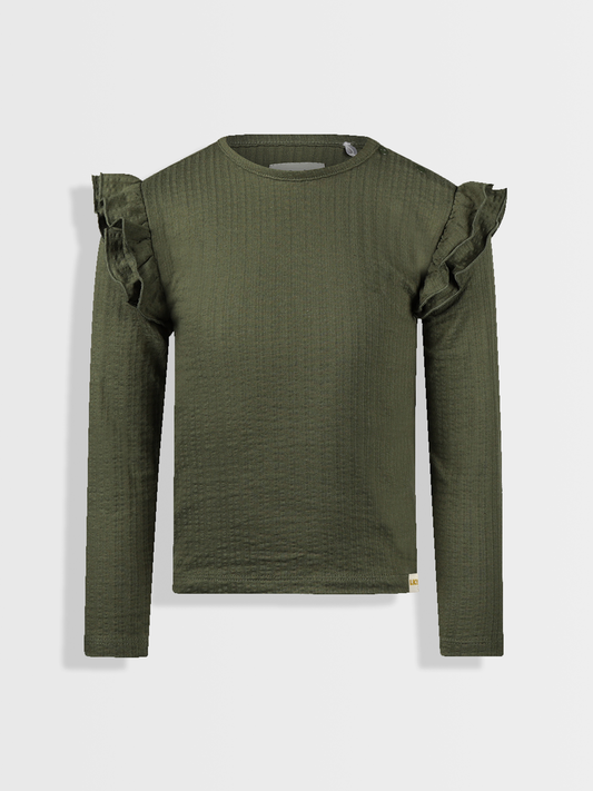 Forest Green | Majica dugih rukava za djevojčice
