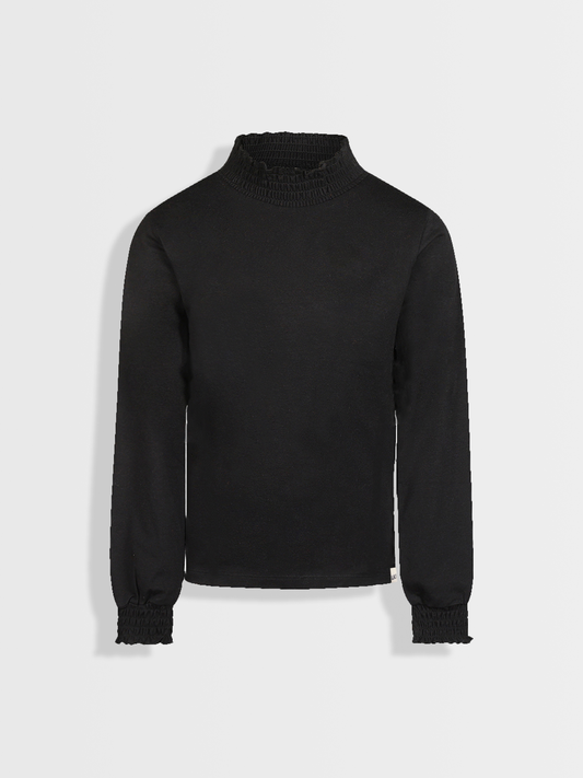Elegant Black | Majica dugih rukava za djevojčice