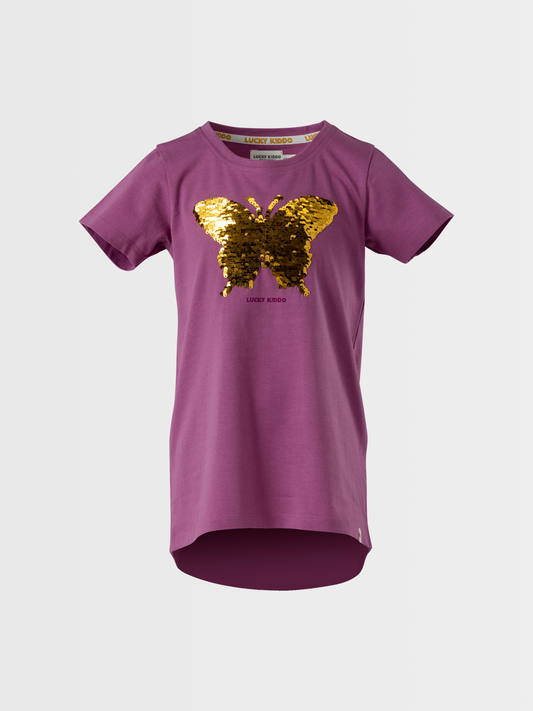 Butterfly Magic | Tunika kratkih rukava za djevojčice