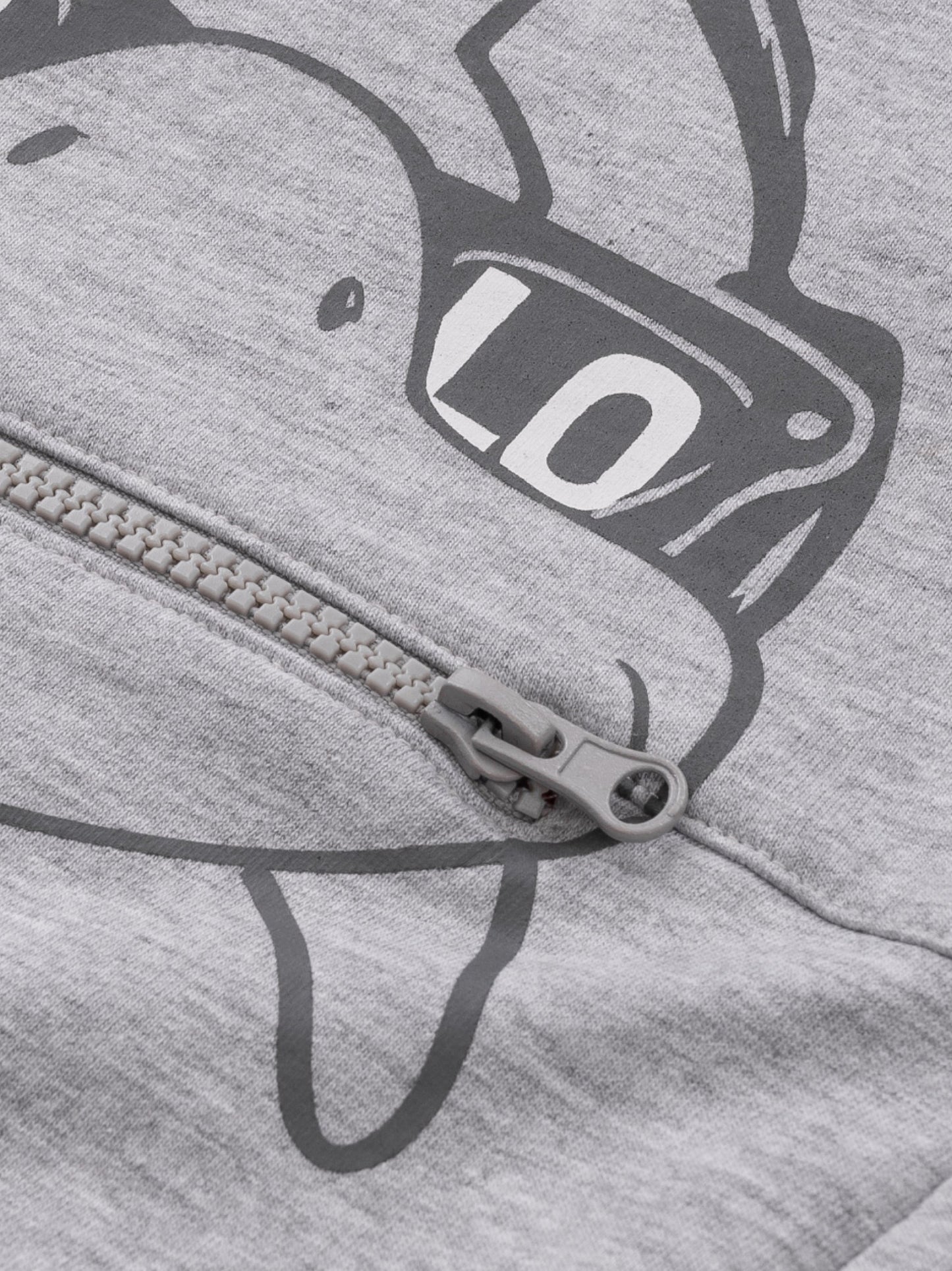 Majica s kapuljačom za dječake | Grey Shark