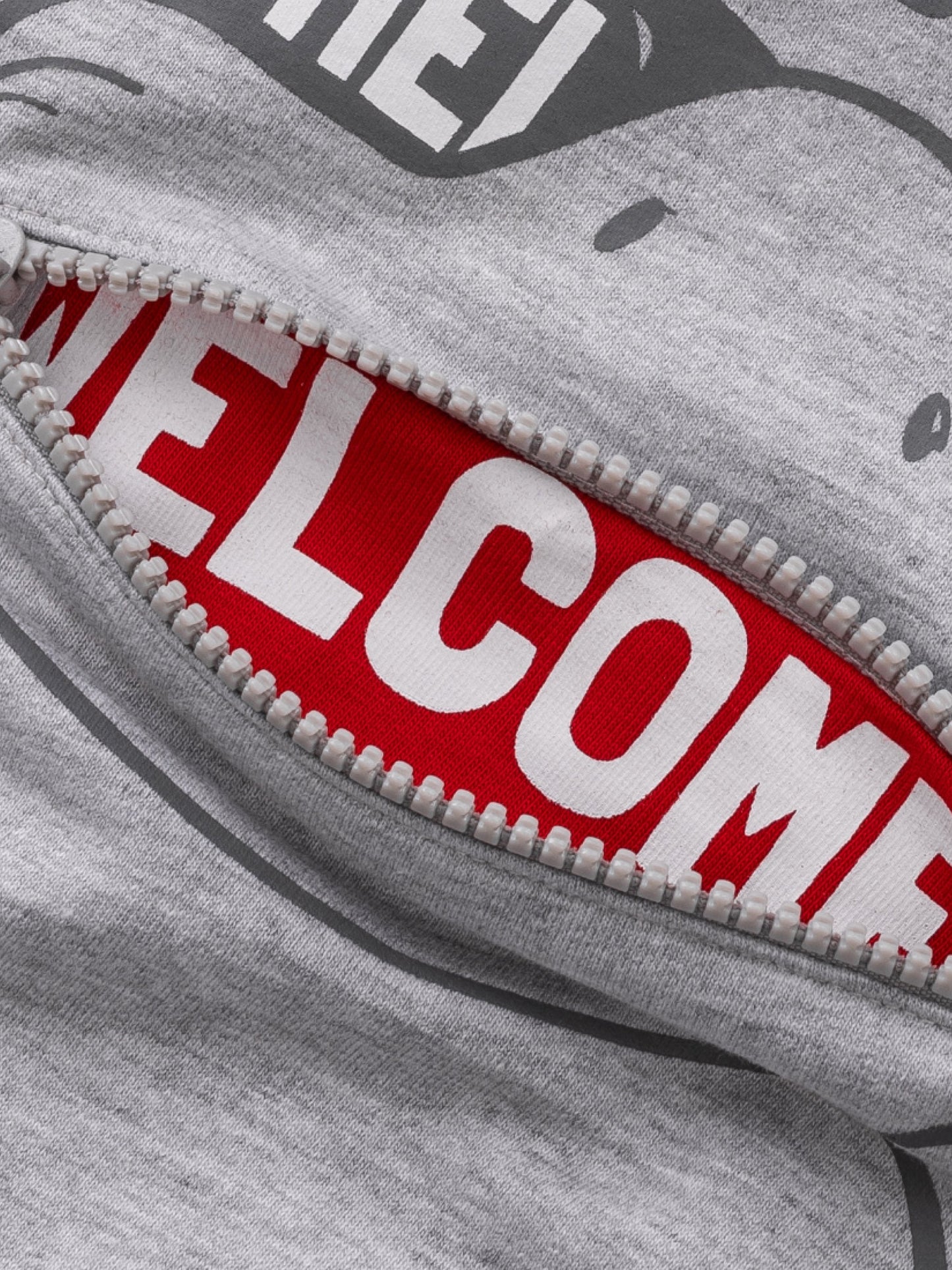 Majica s kapuljačom za dječake | Grey Shark