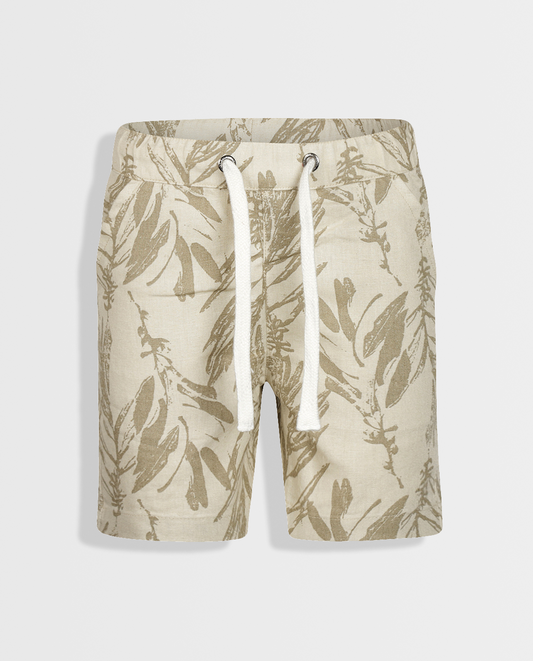 Beige Havana | Kratke hlače za dječake