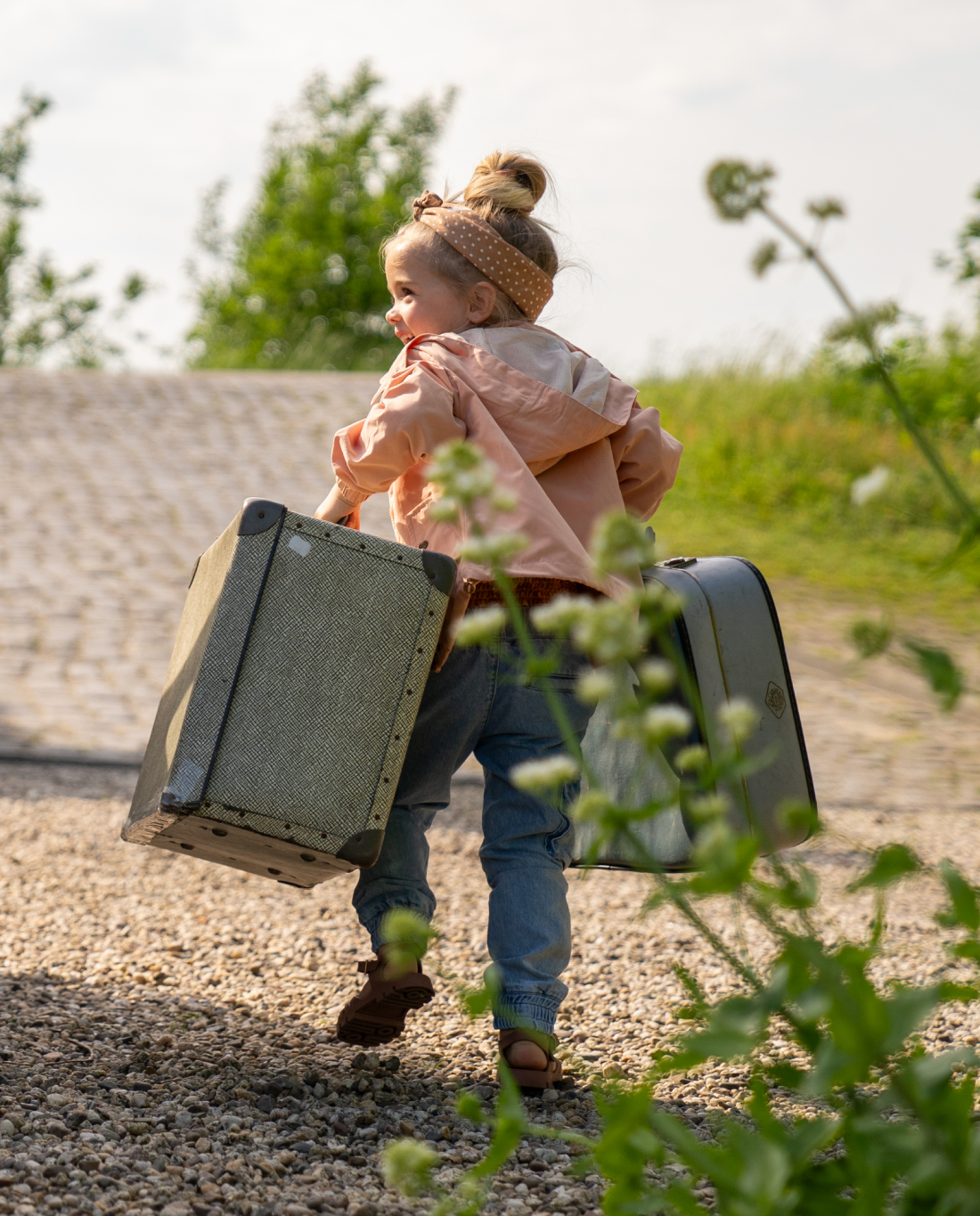 Tangerine Breeze | Jakna s kapuljačom za djevojčice