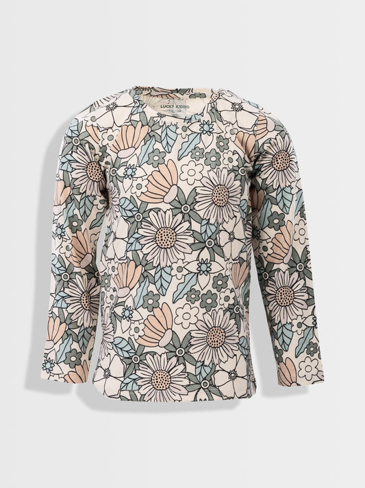 Majica dugih rokava za djevojčice | Flowers