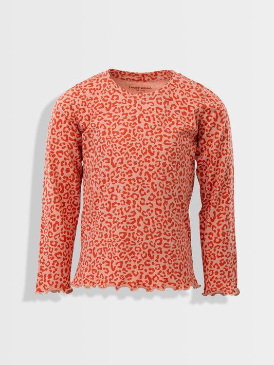 Majica dugih rokava za djevojčice | Peach Leo