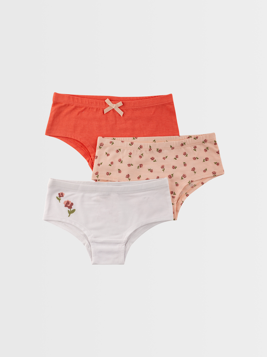 Cvjetići | Djevojačke hipster gaćice (3x)