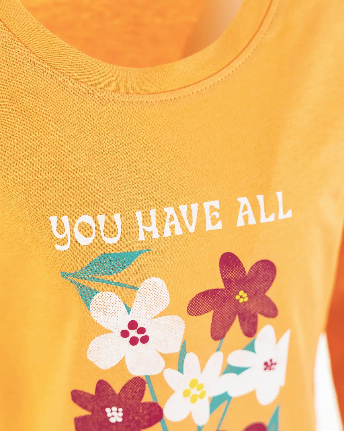 Majica dugih rukava za djevojčice | Bloom Orange