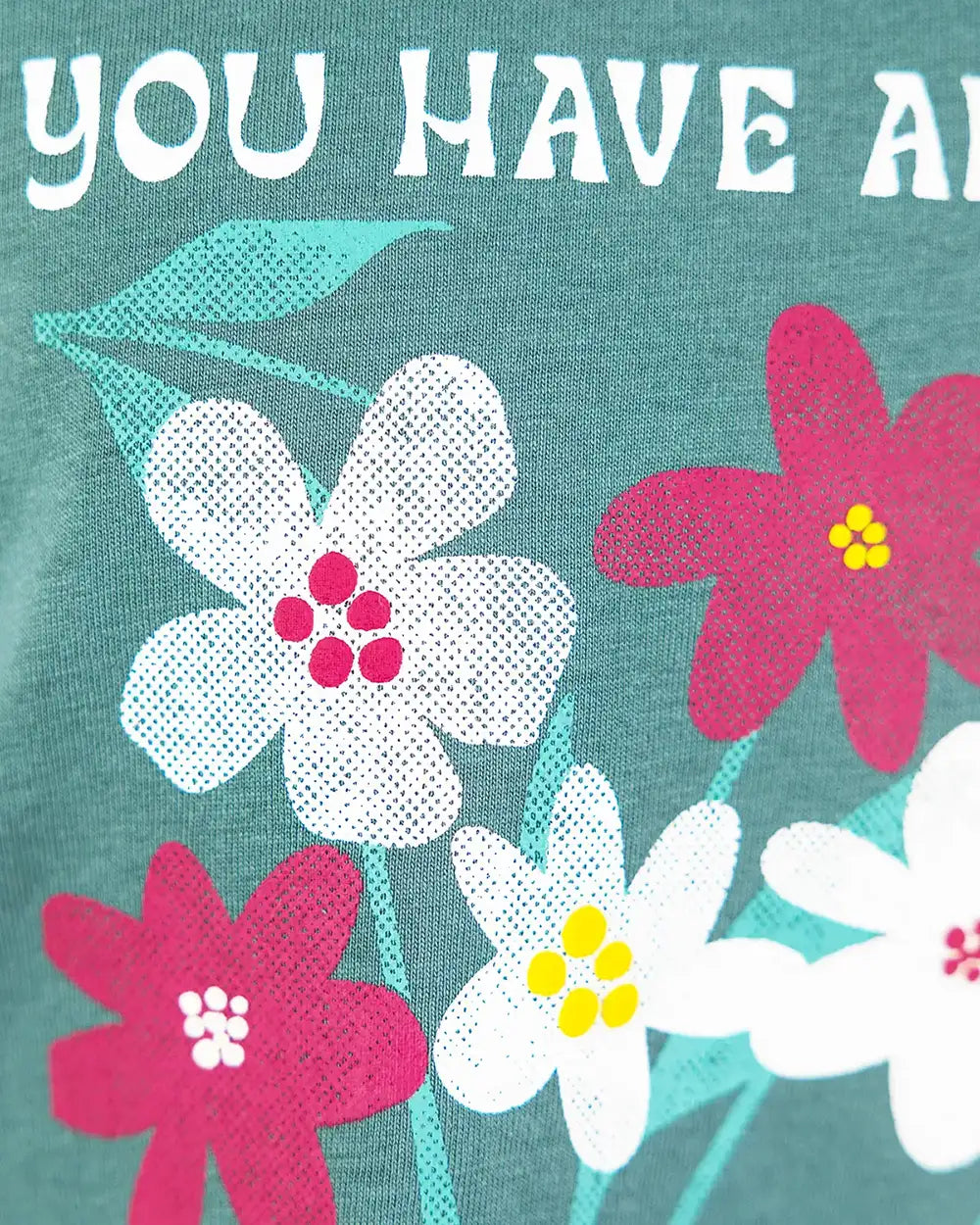 Majica dugih rukava za djevojčice | Bloom Green