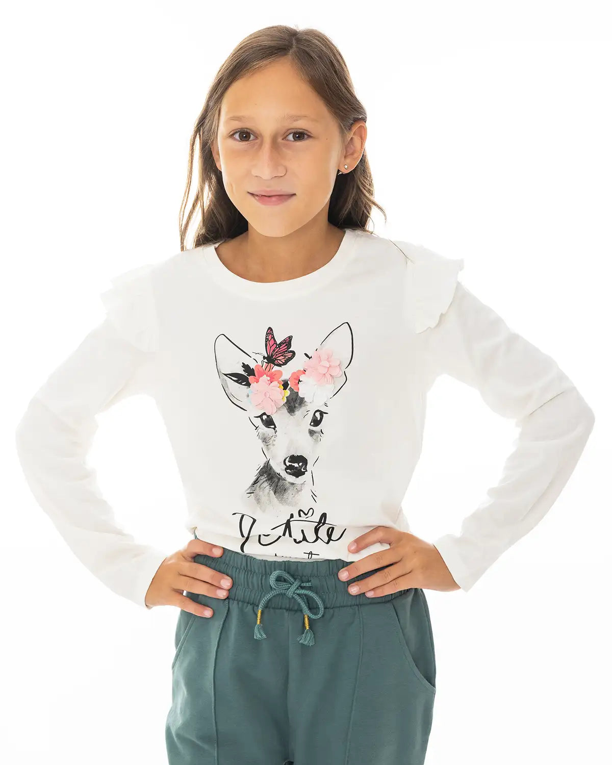 Majica dugih rukava za djevojčice | Cute Dear