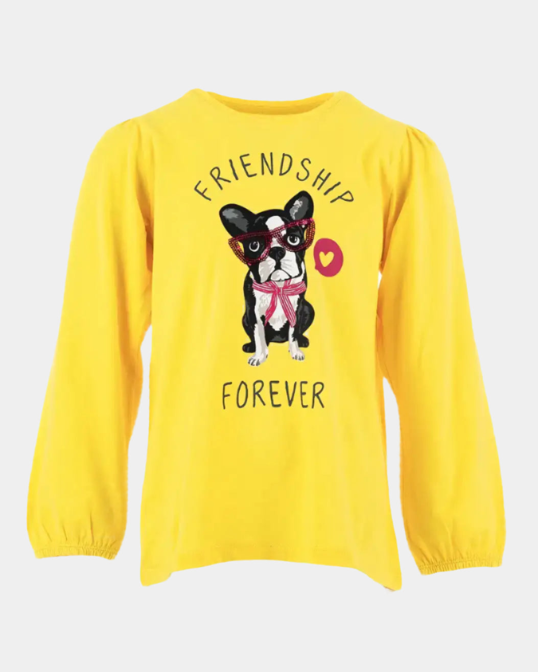 Majica dugih rukava za djevojčice | Doggy Friendship