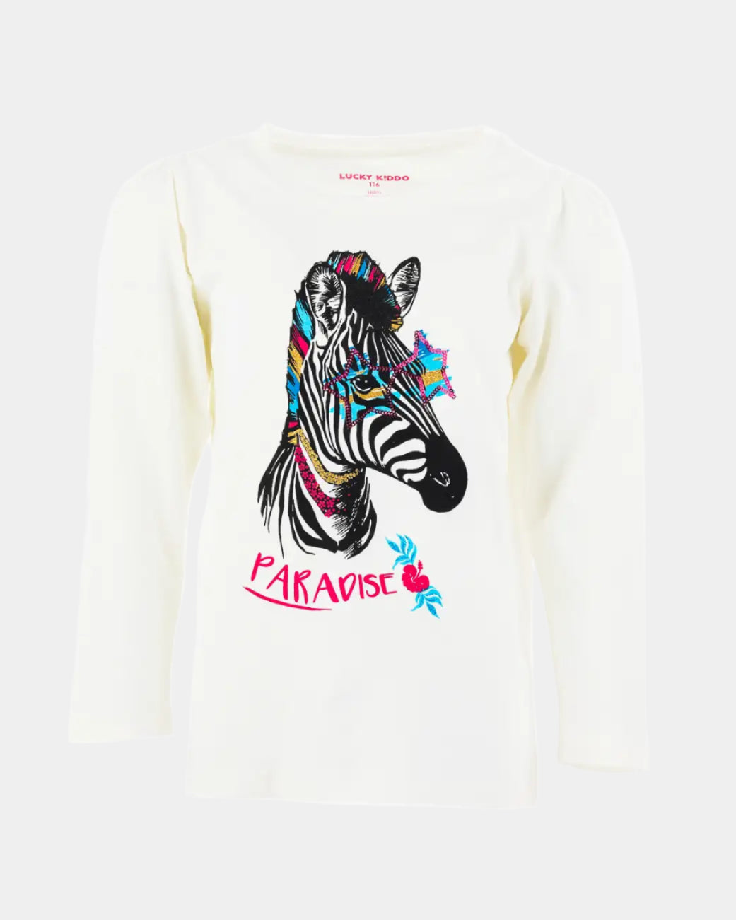 Majica dugih rukava za djevojčice | Zebra Paradise