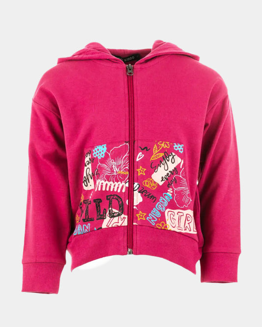 Majica s kapuljačom za djevojčice | Wild