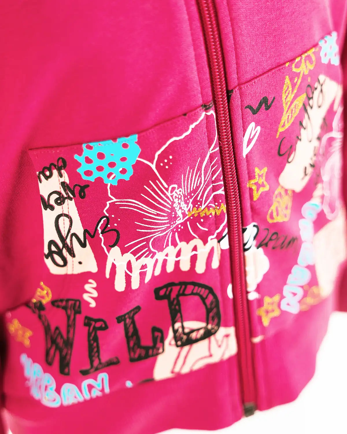 Majica s kapuljačom za djevojčice | Wild