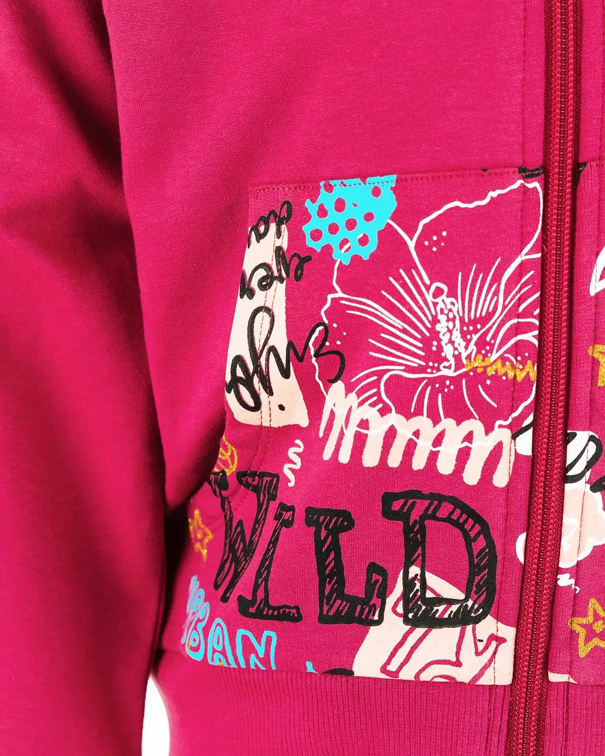 Majica s kapuljačom za djevojčice | Wild