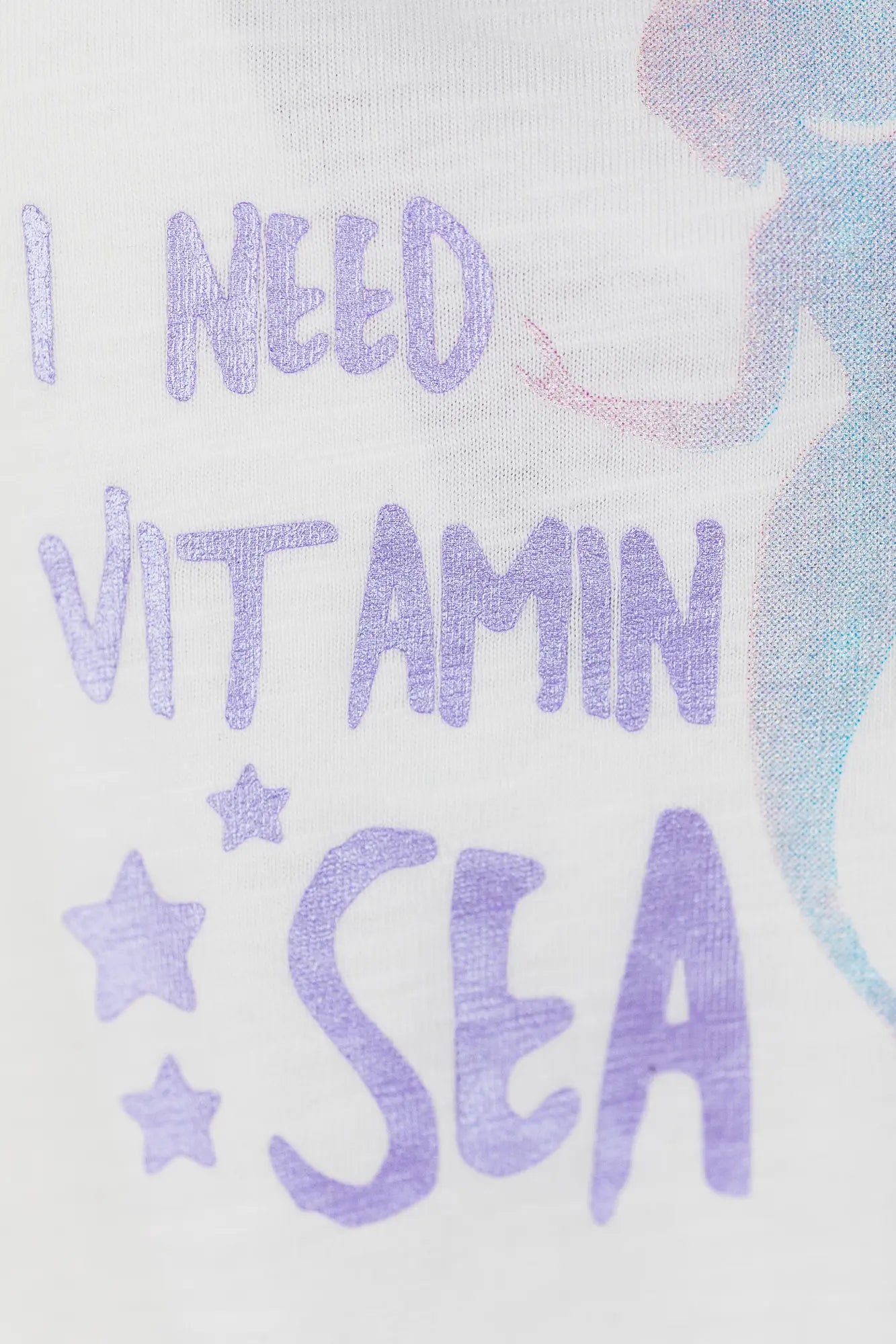 Skraćeni top za djevojčice | White Mermaid