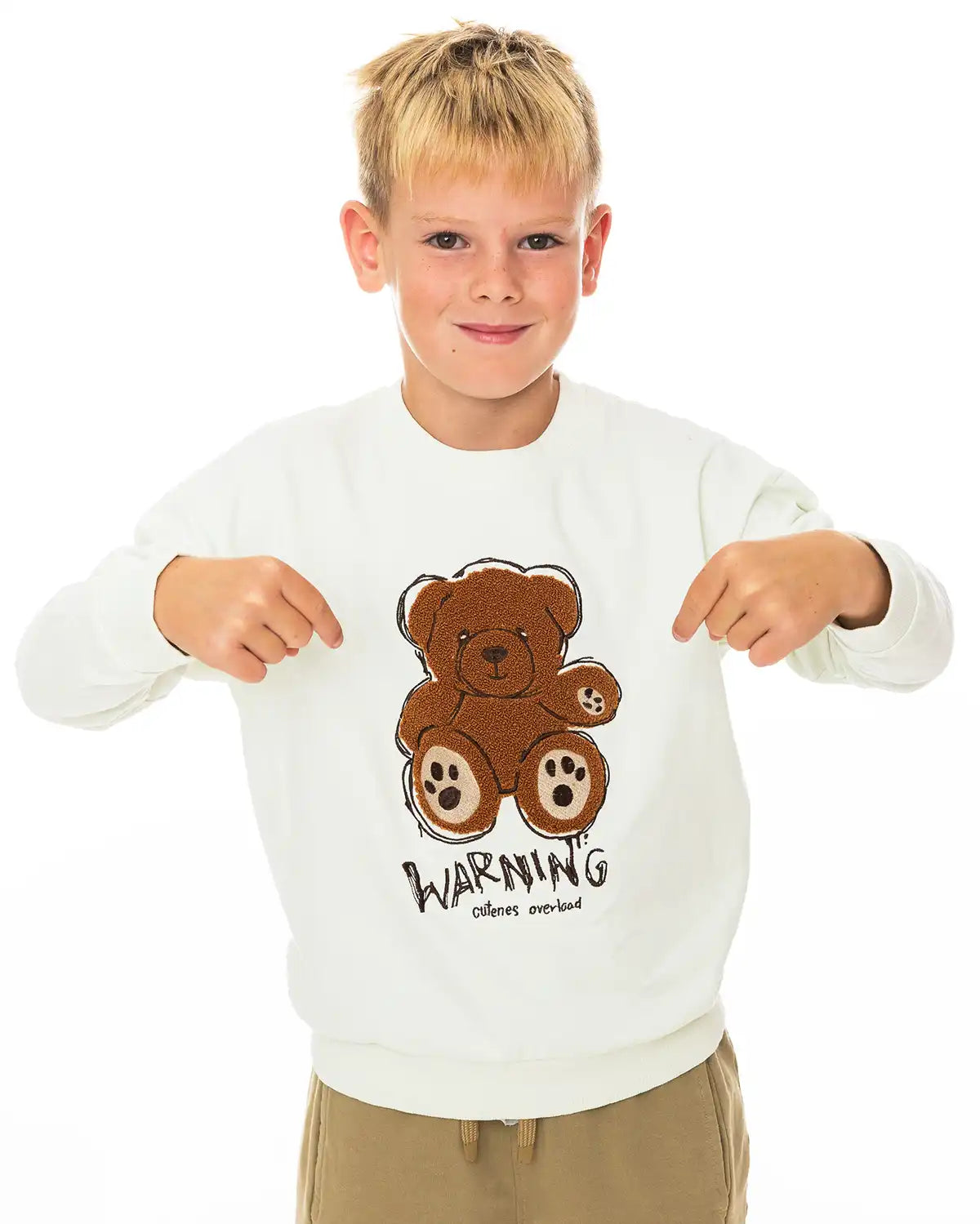Pulover za dječake | Bear Warning