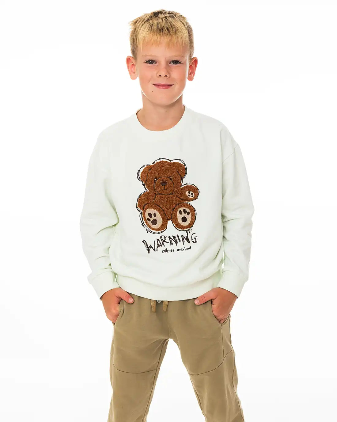 Pulover za dječake | Bear Warning