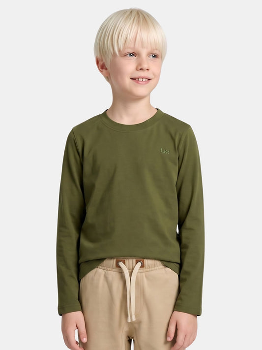 Dark Green LK | Majica dugih rukava za dječake