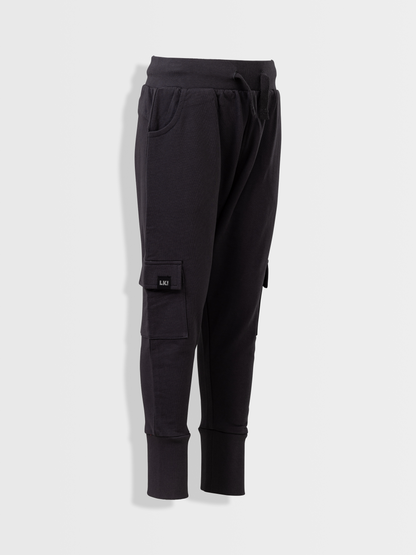 Ebony Grey | Cargo trenirka za dječake