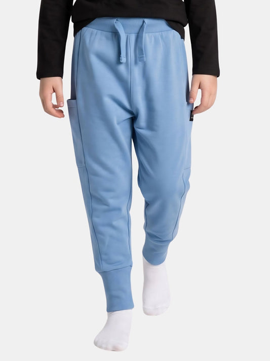 Faded Blue | Cargo jogger hlače za dječake