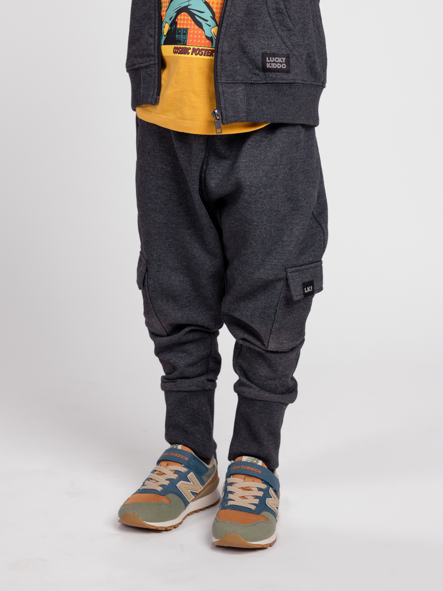 Star Dust Grey | Cargo trenirka za dječake