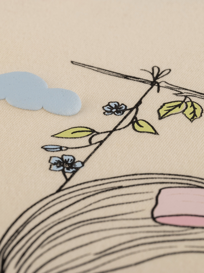 Fly to Happiness | Tunika dugih rukava za djevojčice