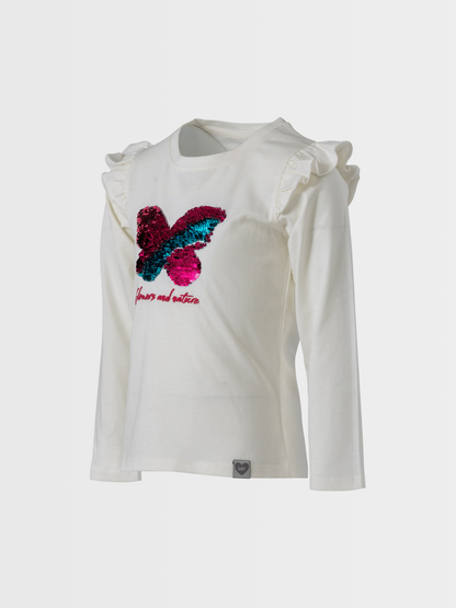 Colorful Butterfly | Majica dugih rukava za djevojčice