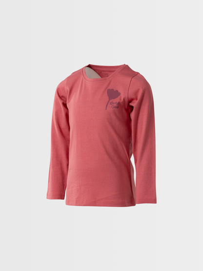 Rose Pink | Majica dugih rukava za djevojčice