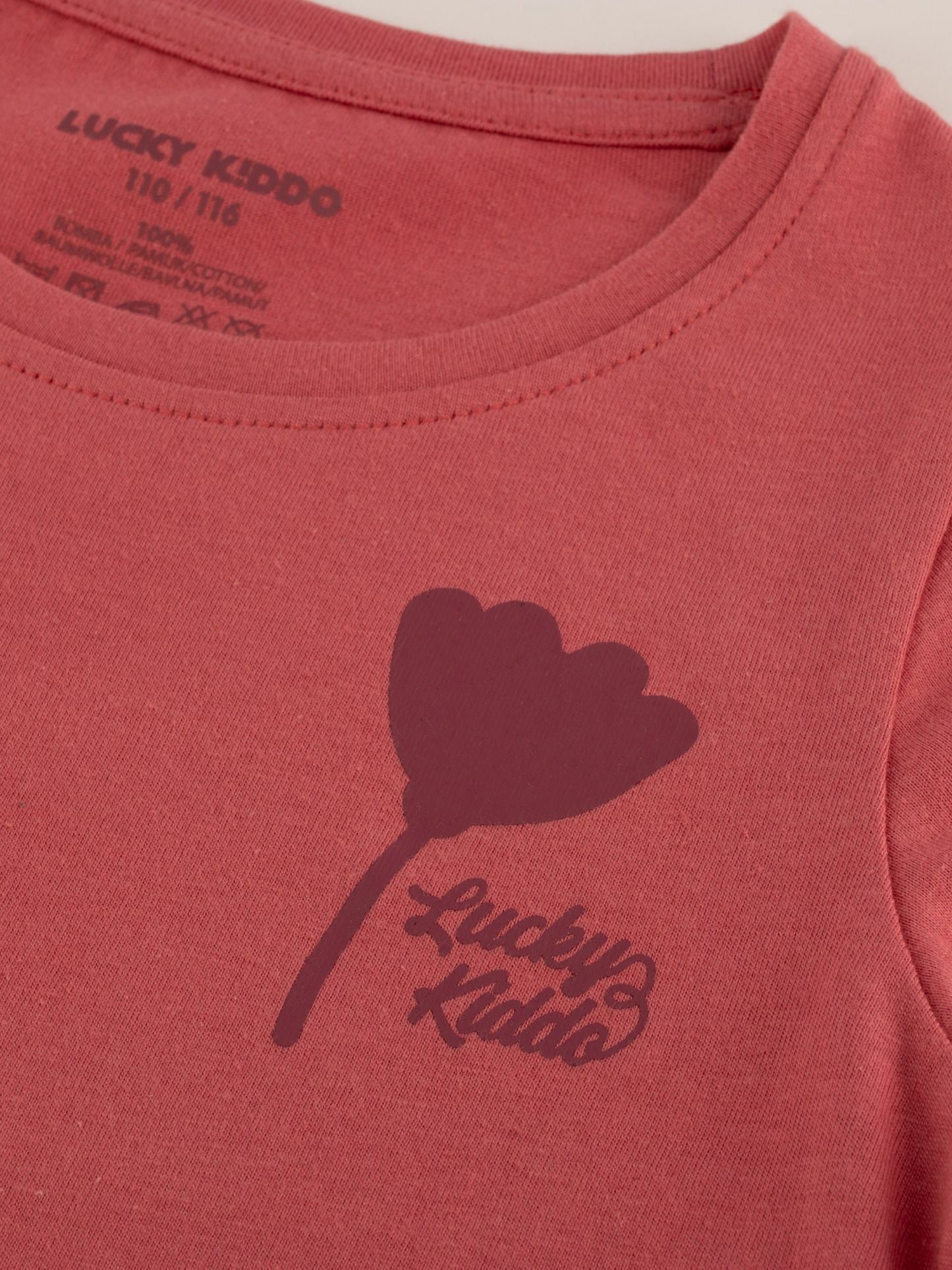 Rose Pink | Majica dugih rukava za djevojčice