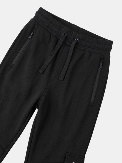 Onyx Cargo | Podstavljene cargo jogger hlače za dječake - klasični kroj
