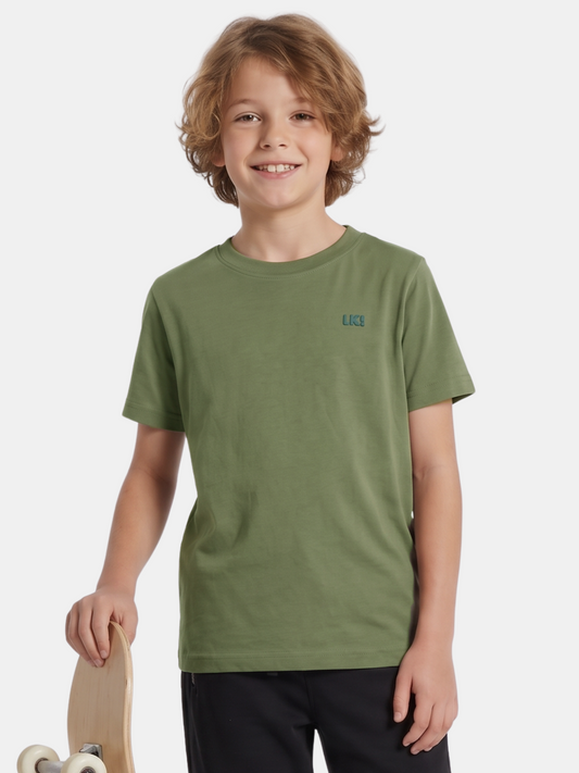 Moss Logo | Majica kratkih rukava za dječake - klasični kroj