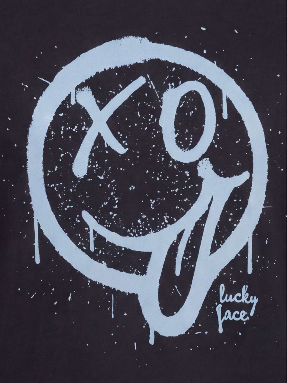 Lucky Face Blue | Majica dugih rukava za dječake - klasični kroj