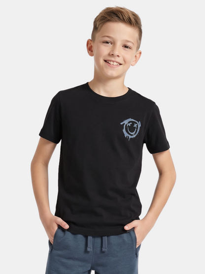 Onyx Smiley | Majica kratkih rukava za dječake - klasični kroj