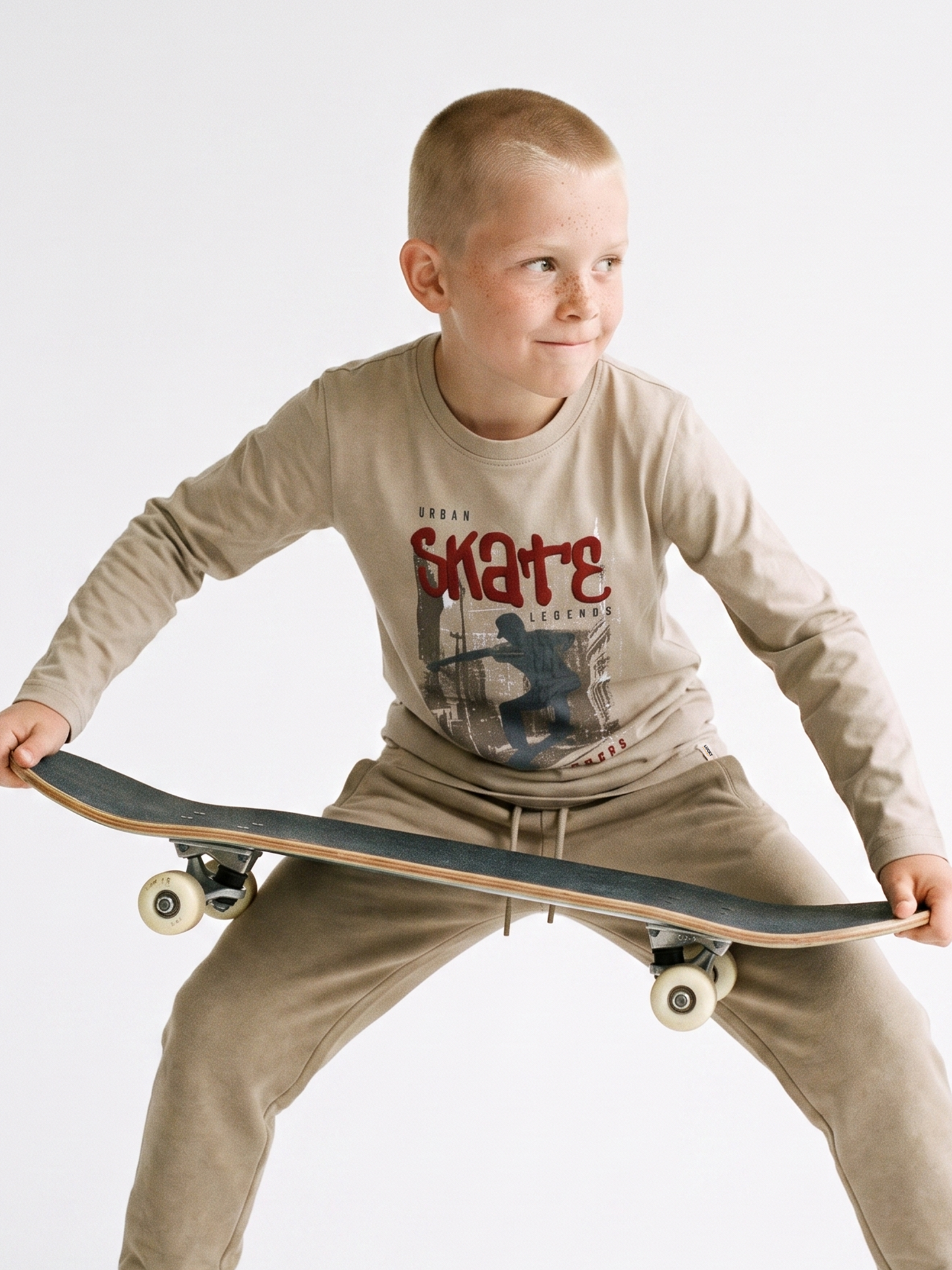 Sand Skate | Majica dugih rukava za dječake - klasični kroj