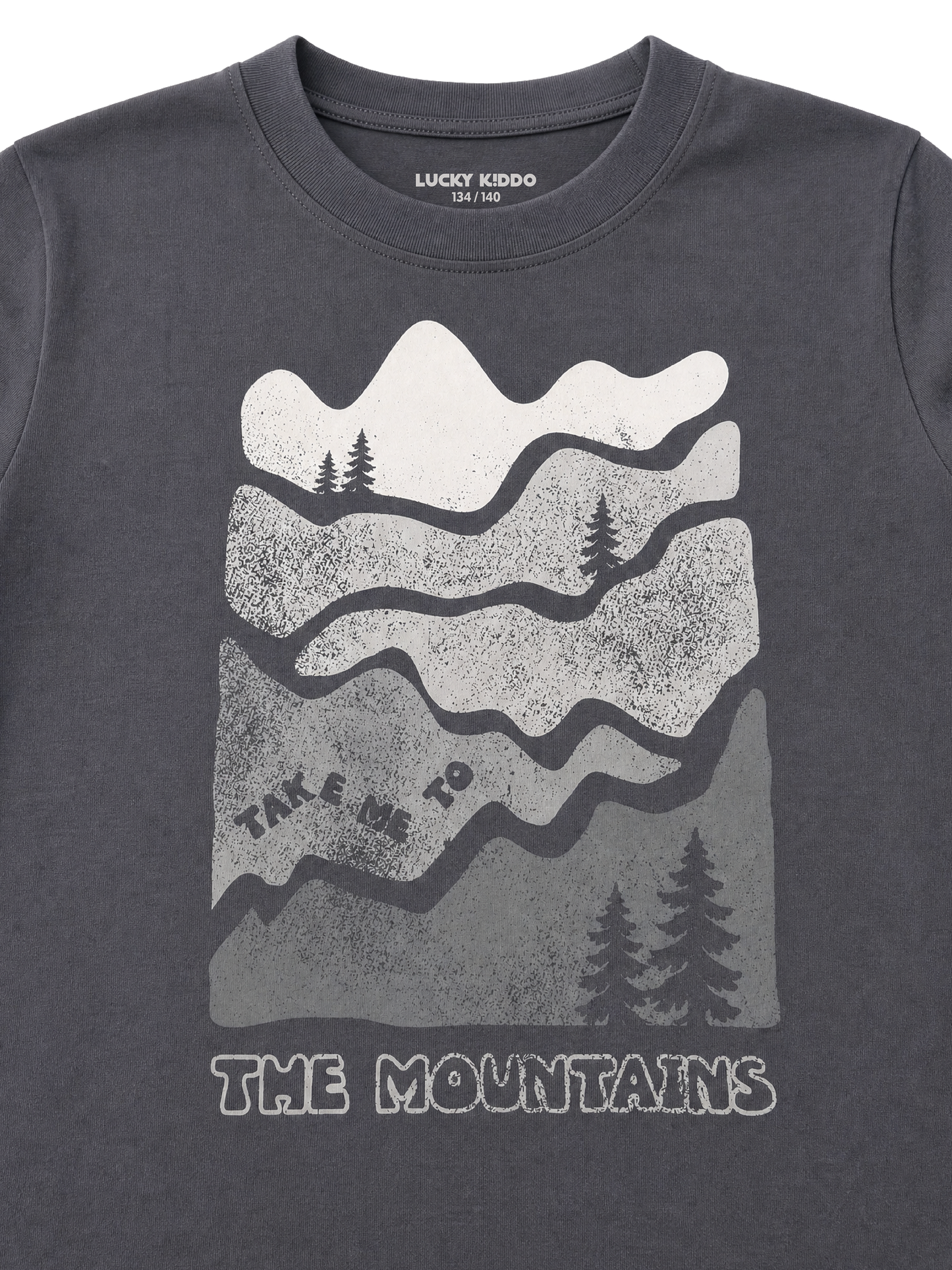 Iron Mountains | Majica dugih rukava za dječake - klasični kroj