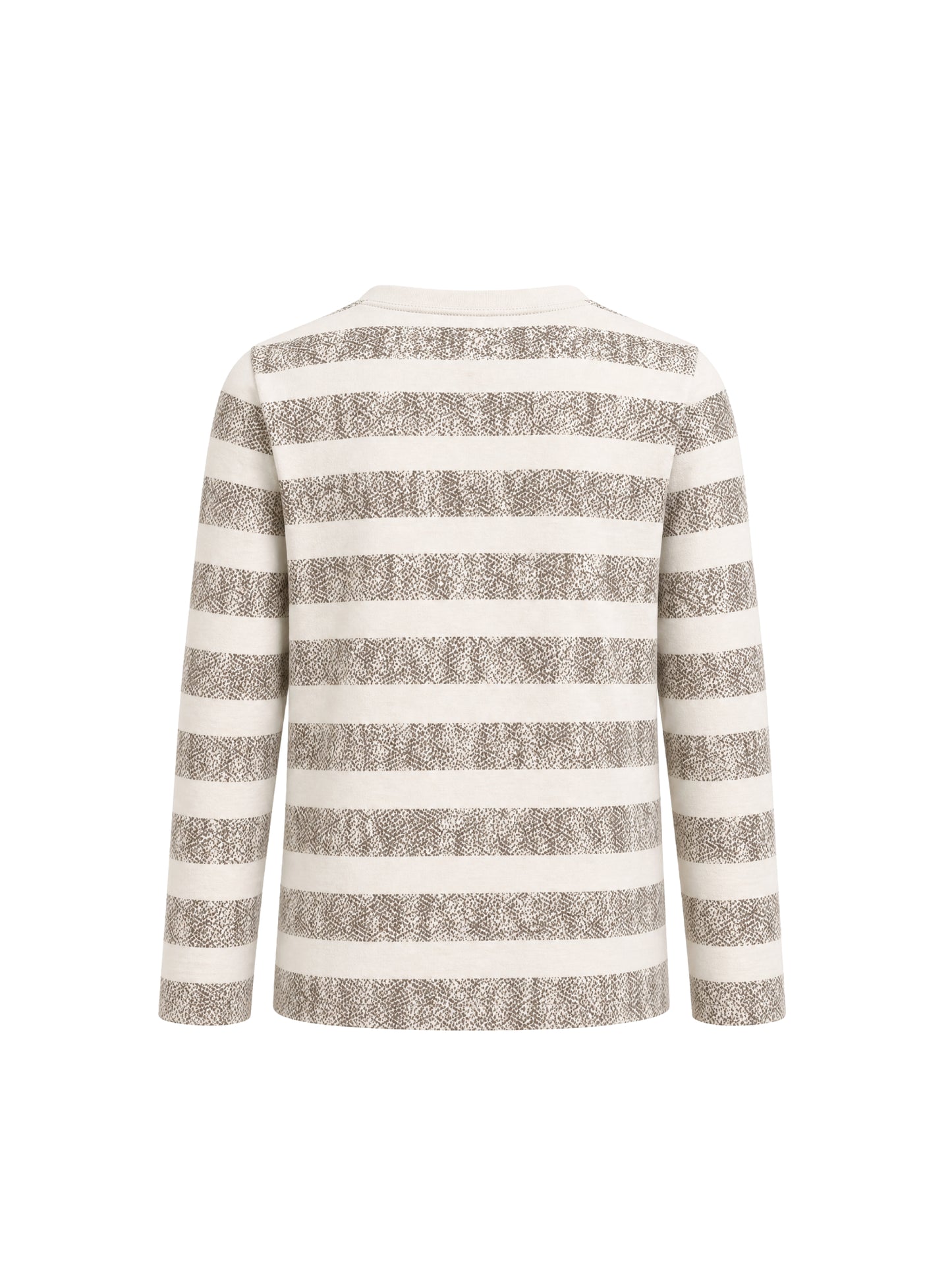 Cream Stripes | Majica dugih rukava za dječake - klasični kroj