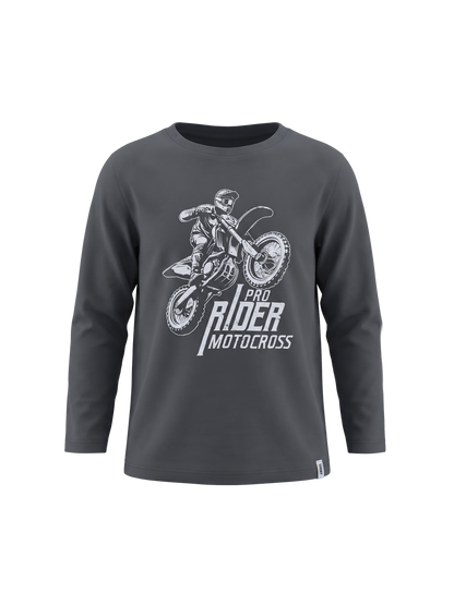 Iron Rider | Majica dugih rukava za dječake - klasični kroj