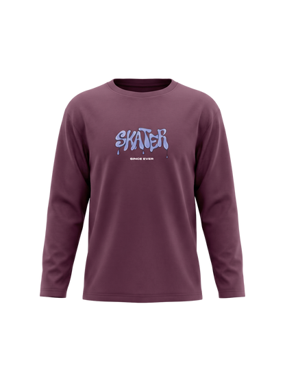Skater Since Ever | Majica dugih rukava za dječake - opušteni kroj