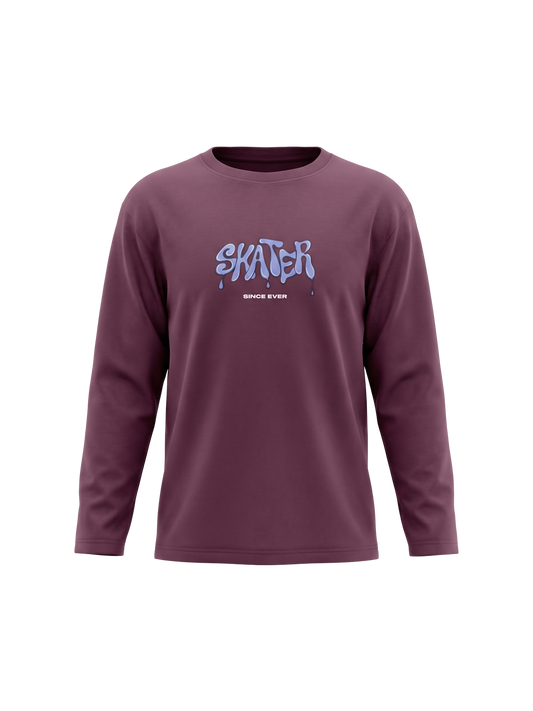 Skater Since Ever | Majica dugih rukava za dječake - opušteni kroj