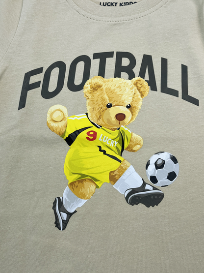 Sand Football Teddy | Majica dugih rukava za dječake - klasični kroj