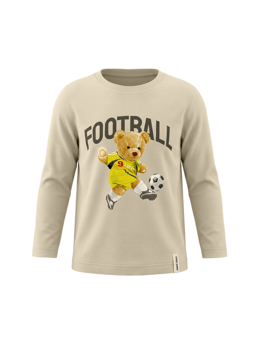 Sand Football Teddy | Majica dugih rukava za dječake - klasični kroj