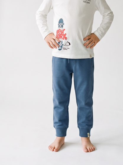 Navy Classic Vibe | Trenirka za dječake - klasični kroj