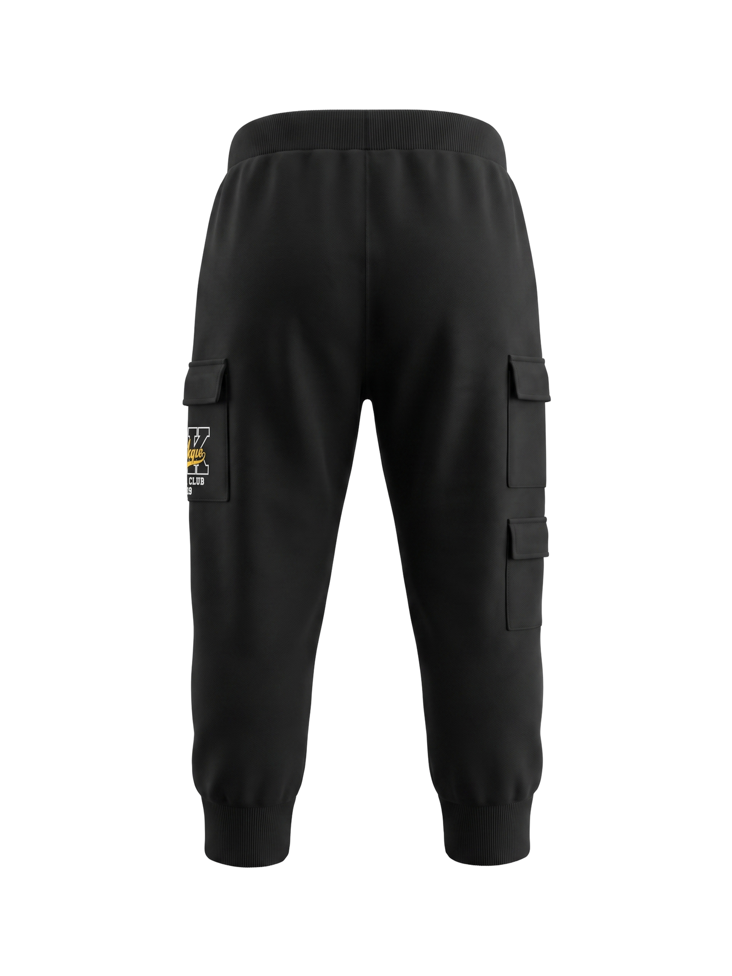 Black Cargo Vibe | Cargo trenirka za dječake - opušteni kroj