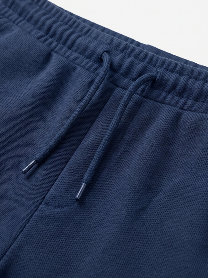 Midnight Navy | Podstavljena trenirka za dječake - opušteni kroj