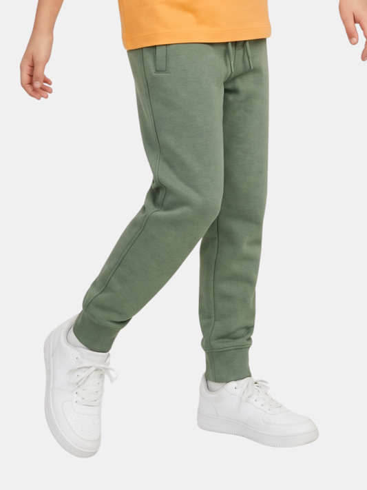Sage Green | Jogger hlače za dječake - klasični kroj