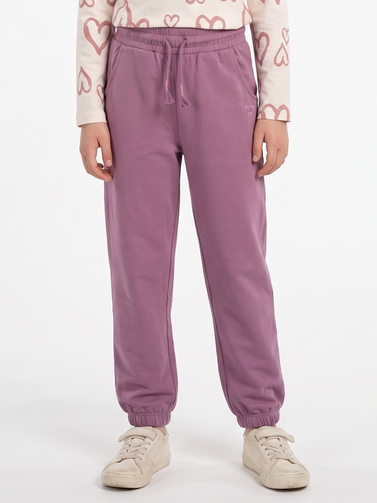 Orchid Jogger | Jogger hlače za djevojčice - klasični kroj