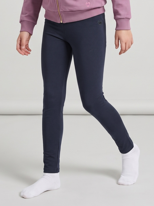 Deep Navy | Tajice za djevojčice - klasični kroj